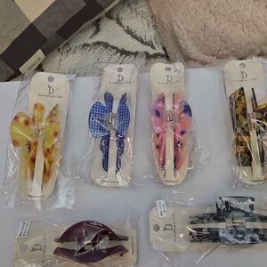 Colorful Hair Claw Clips You Choose 1!